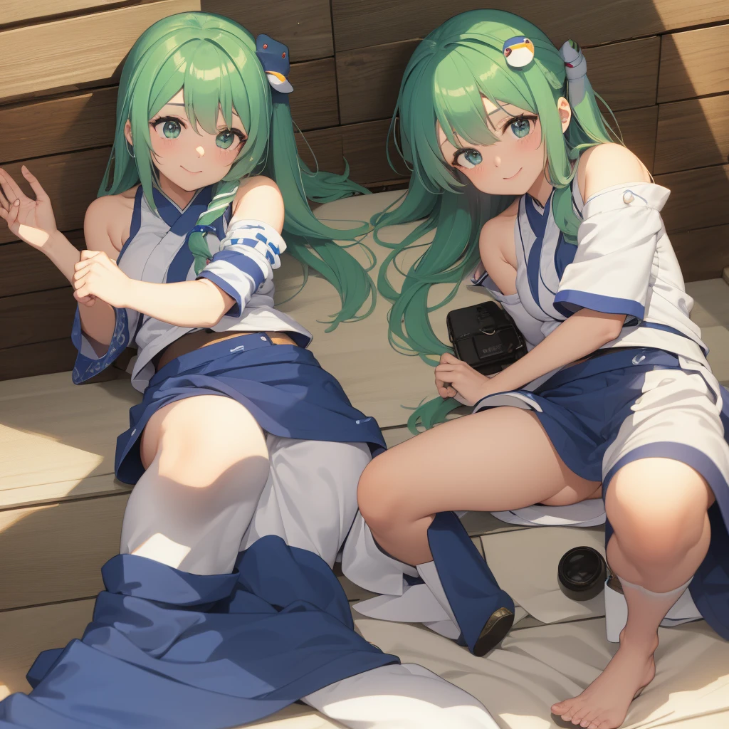 Sanae is cute