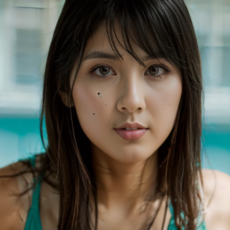 (masterpiece, best quality:1.2), realistic, RAW photo of a 24 year old girl, face portrait, neutral background, dslr, soft lighting, high quality, film grain, Fujifilm XT3,