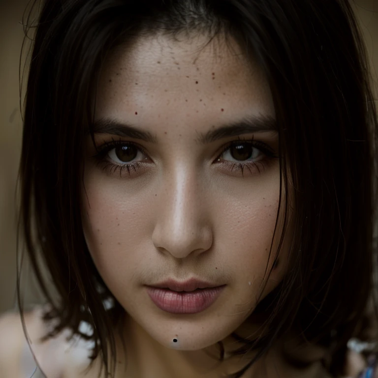 (masterpiece, best quality:1.2), realistic, RAW photo of a 24 year old girl, face portrait, neutral background, dslr, soft lighting, high quality, film grain, Fujifilm XT3, 