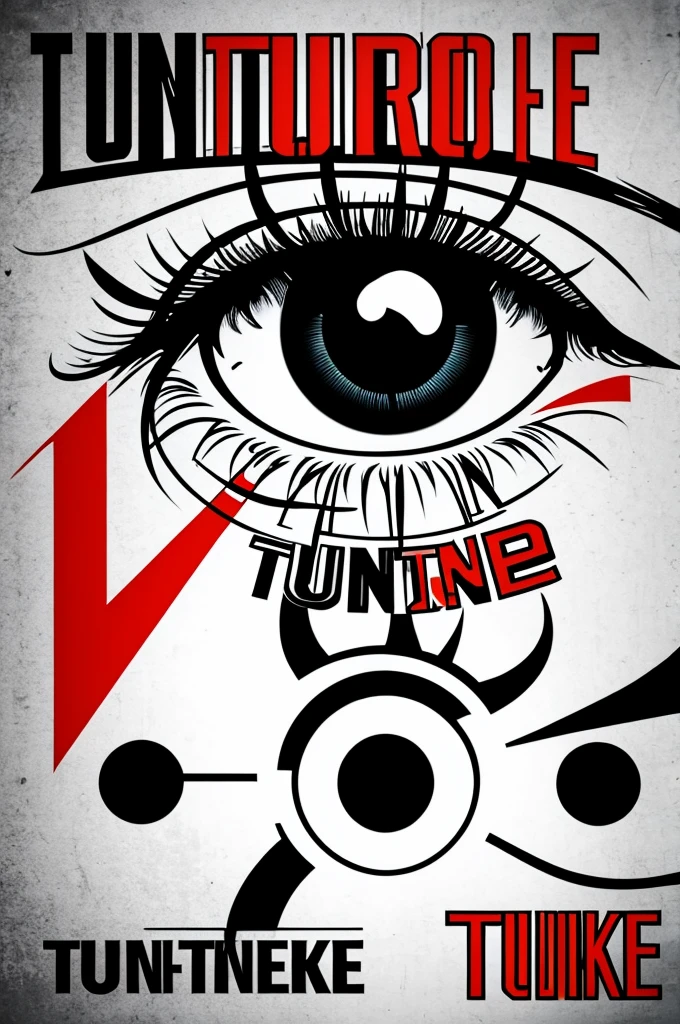 Make an eye-catching logo with text "TuneFreak"