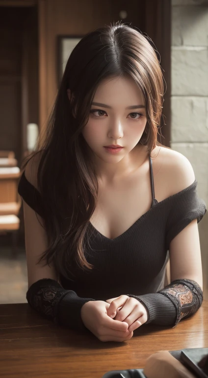 Tabletop, Highest quality, figure, Super detailed, In detail, High resolution, 8k wallpaper, Perfect dynamic composition, Beautiful attention to detail, Women's Fashion Summer,Short Bob Hair,Small breasts Natural color Lips, Bold sexy pose,smile,Harajuku、20-year-old girl、cute、sexy shot looking at camera