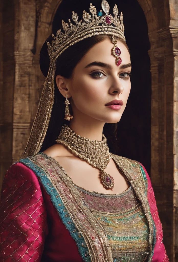"Girl with as a Queen