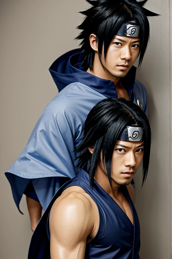 Sasuke in Naruto costume