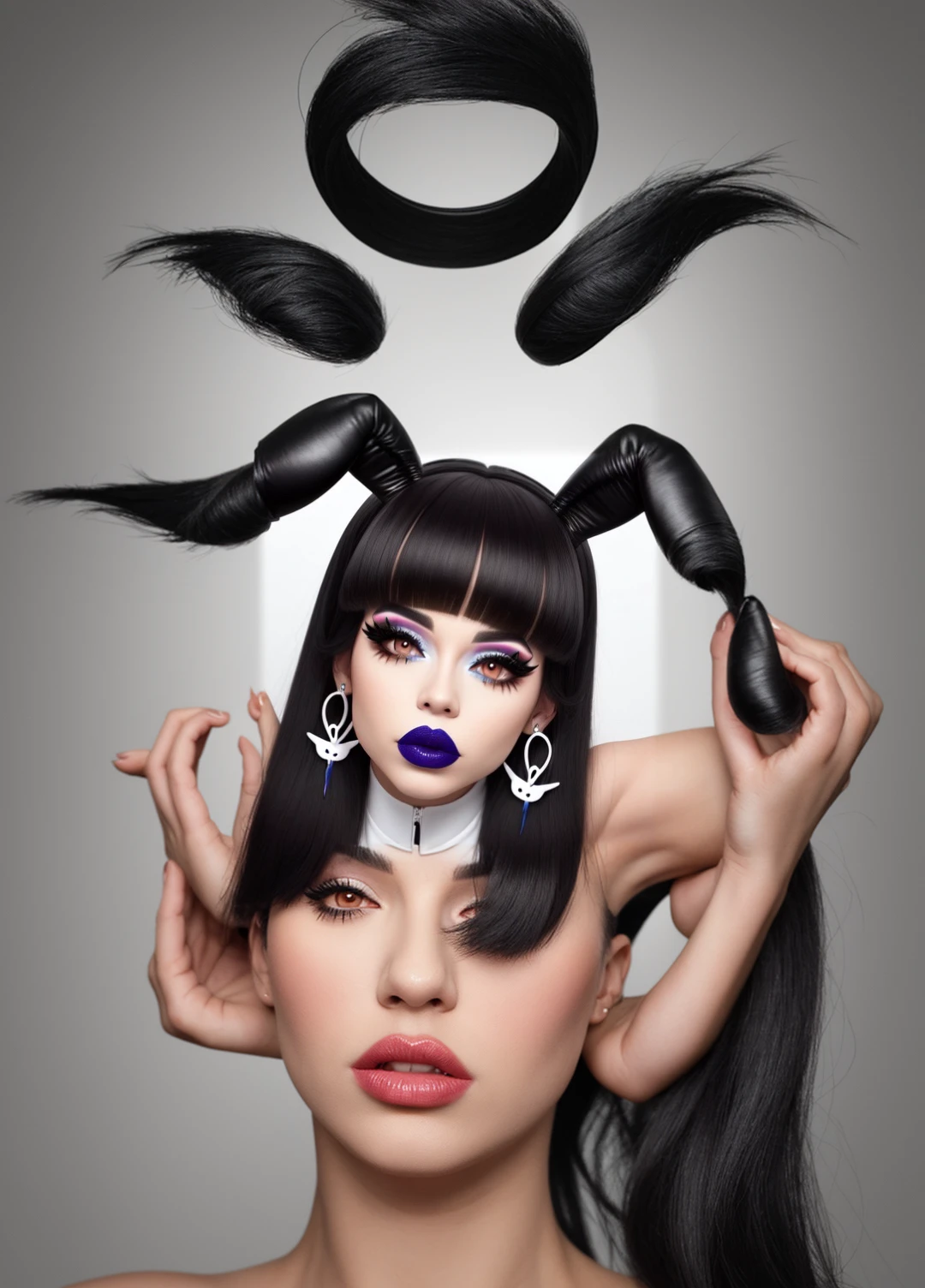 Bad bunny eye lashes