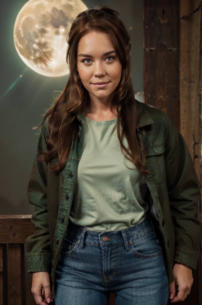 Copy
1girl,solo,red eyes,((brown hair:1.5)),ponytail,((light green skin)), very tall, old tattered black coat, tan jeans, flannel shirt,cowboy shot,on moon, blue and grey ringed planet in sky,Science fiction,ultra-detailed,sharp focus,aesthetic,(best quality) smiling