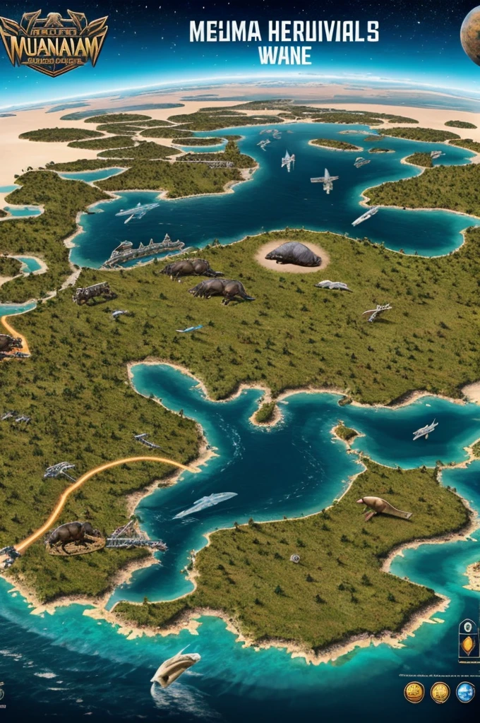 Megafauna human universe war