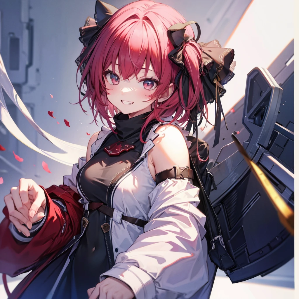 Concept Art、masterpiece、smile、Upper Body、high resolution、Grin