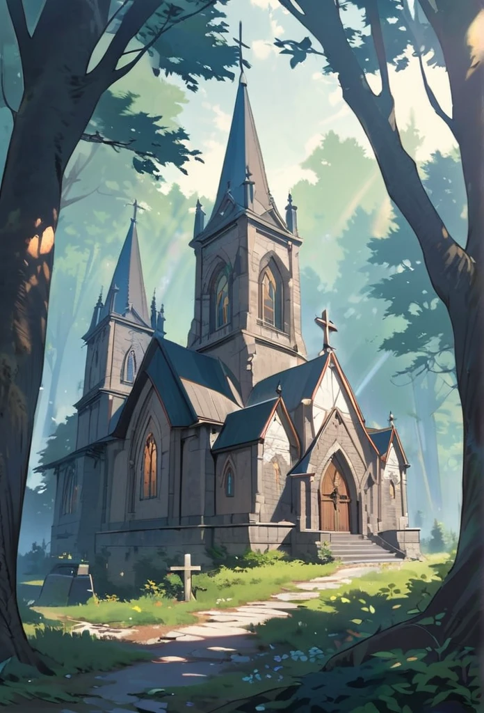 church in the forest