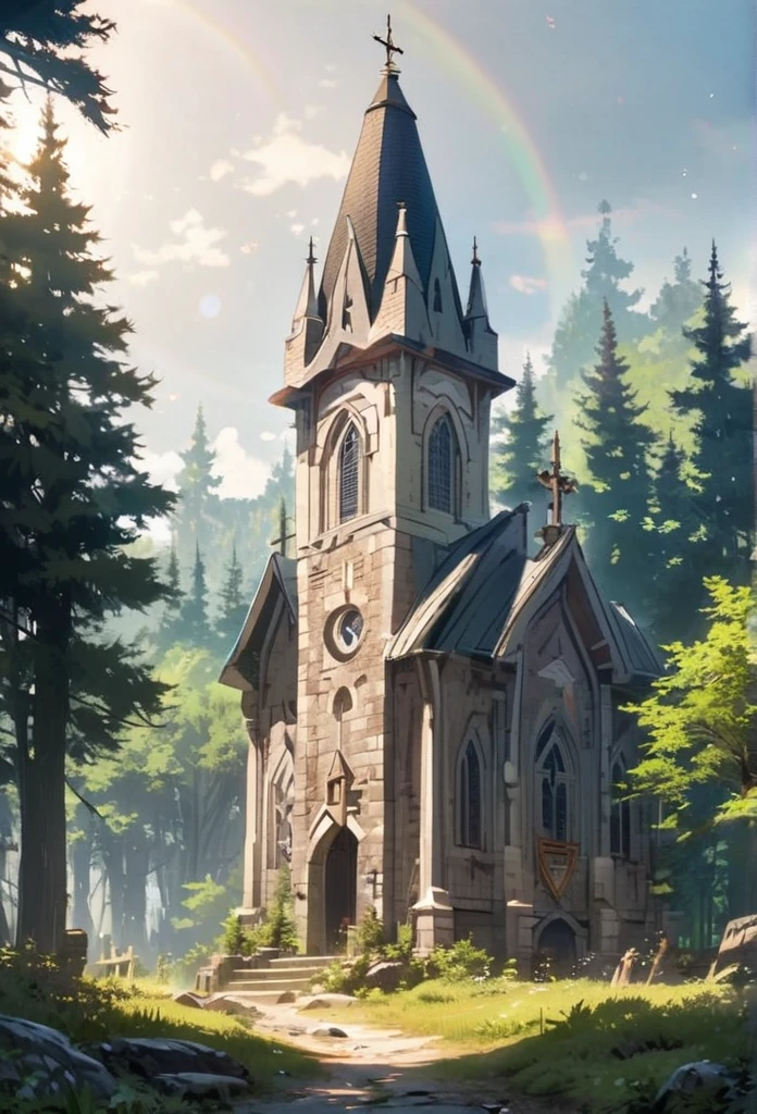 church in the forest