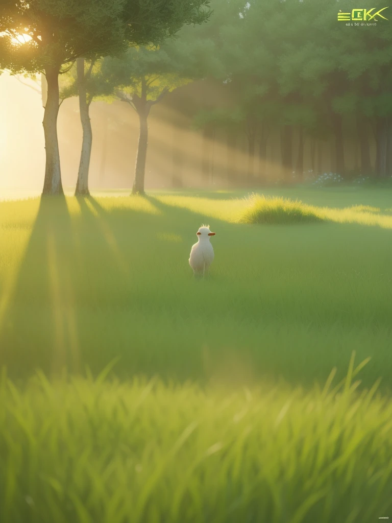 masterpiece, best quality,grassland,Light-sensitive,Light, (Extremely detailed CG unity 8k wallpaper), (best quality), (Best Illustration Award), Realistic lighting, (abyss), Beautiful and delicate light, Leng Jun
