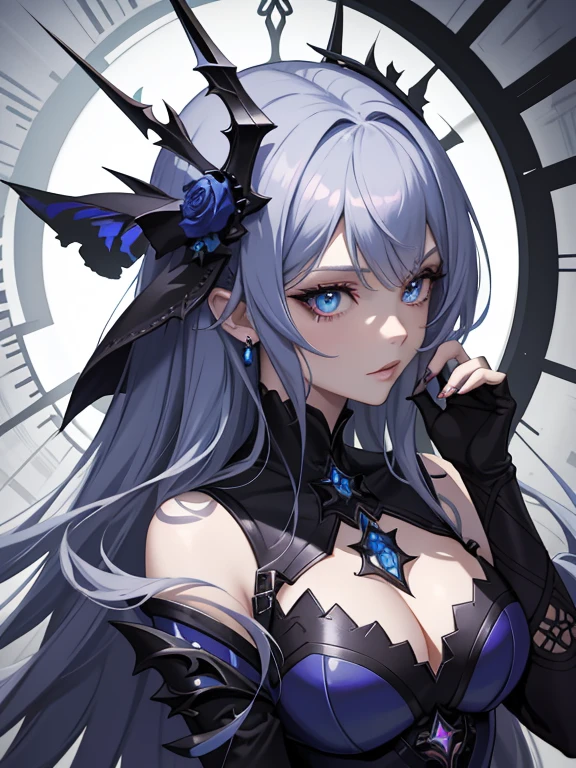 Anime girl with blue hair and purple dress is taking pictures, anime moe art style, Ayaka Genshin Impact, best anime 4k konachan wallpaper, from girls frontline, cushart krenz key art feminine, Seductive Anime Girl, Official Character Art, from the azur lane videogame, zerochan art, nightcore, Trending on ArtStation pixiv