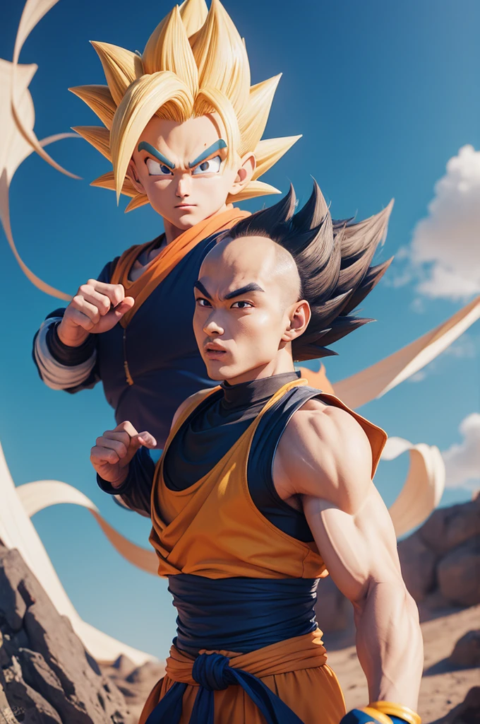 Dragon ball style character
