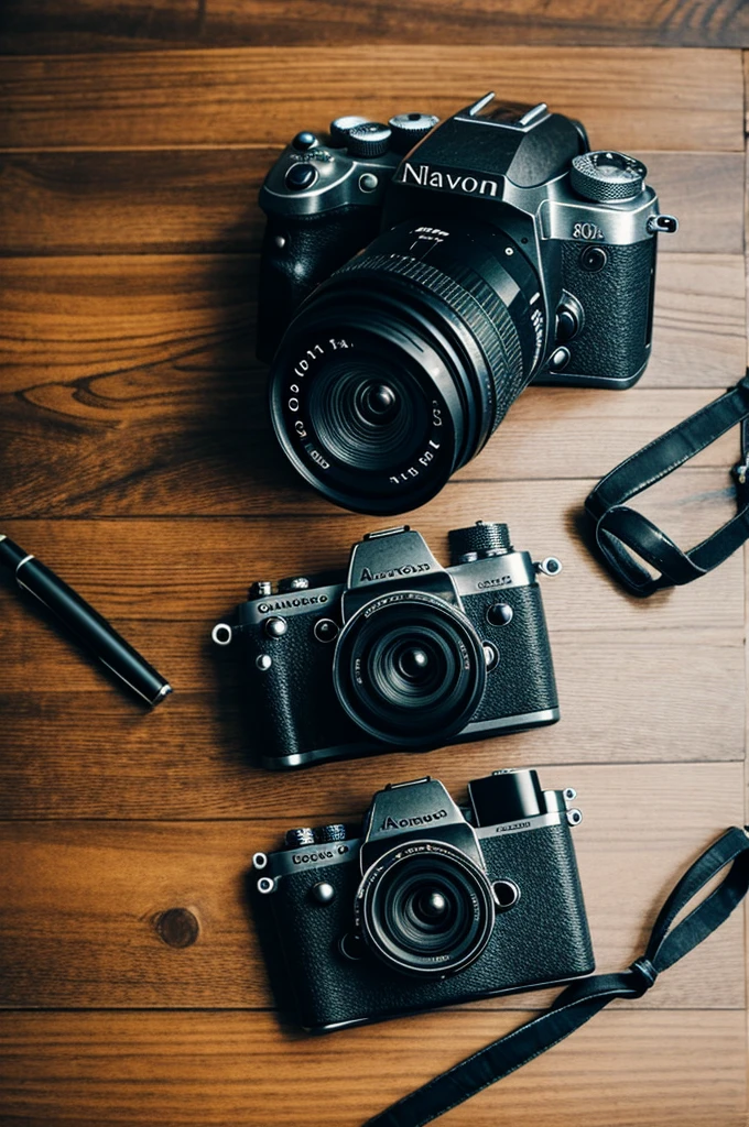 Combination of a camera and a notebook
