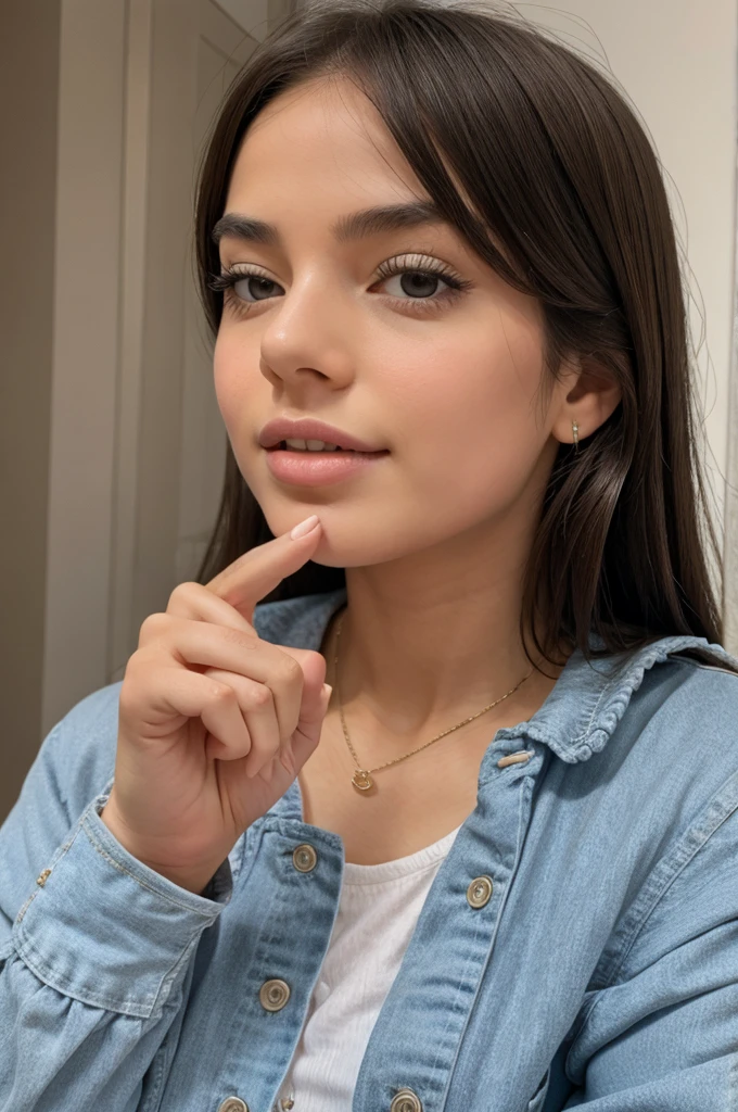 A girl fingering