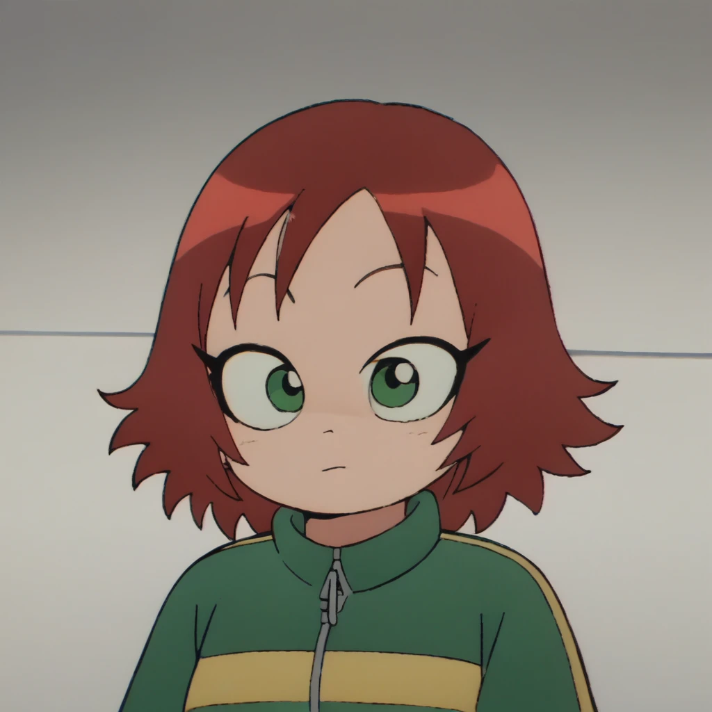 zPDXL, score_9, score_8_up, score_7_up, source_anime, 8k, absurdres, 
1girl, drgbls1, kim pine, Green eyes, 