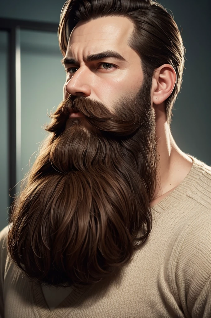 I want you to create men with beards like Pixar