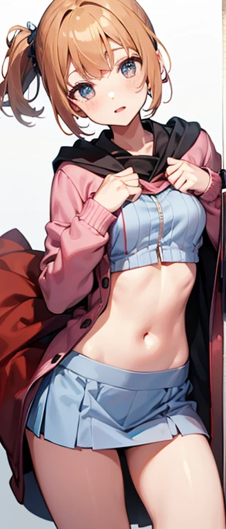 Lift up the skirt