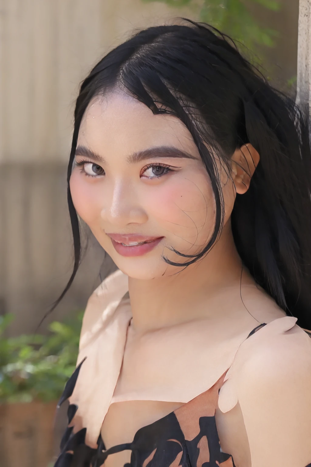 Samoan model woman, Photorealsitic, Detailed skin, A detailed face, Detailed lips, Detailed eyebrows, PUPILS SPARKLING, depth of fields, ccurate, Super Detail, Best Quality, hight resolution, Anatomically correct, Textured skin, high details, High quality, full body