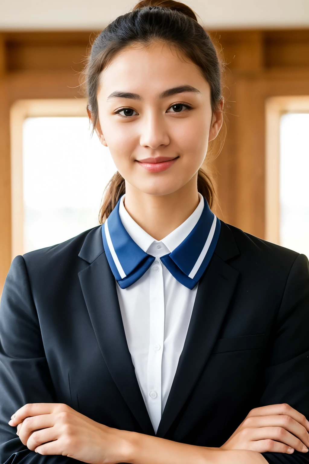 ((Best Quality)), ((Masterpiece)), (detailed), , The designed collar not only addresses the critical need to reduce stress and improve concentration in work environments, but also incorporates user-centered design principles and advanced technology to deliver an effective and holistic solution.