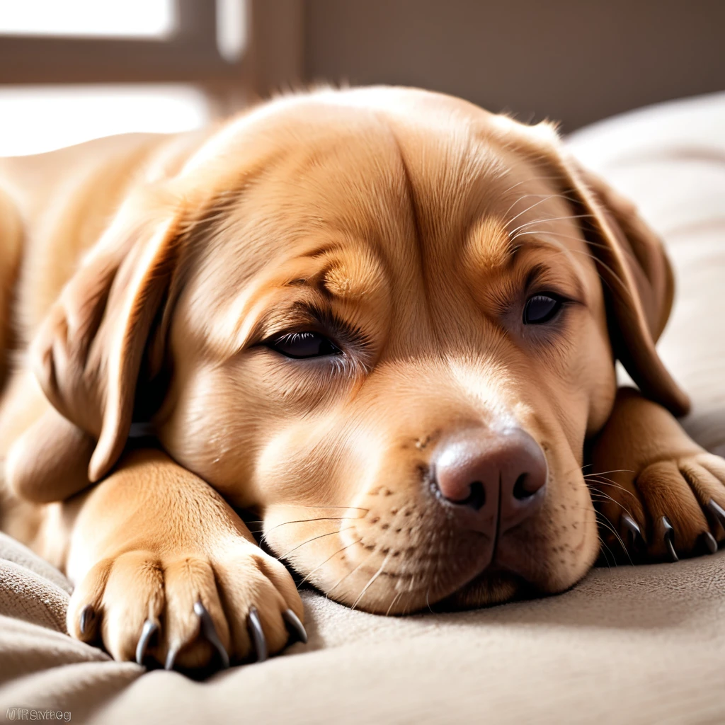 high resolution high quality wonderful Uplifting reality cute fat round Brown Labrador Adorable sleeping face