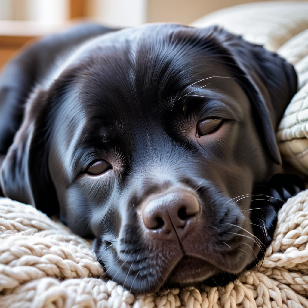 high resolution high quality wonderful Uplifting reality cute fat round Black Labrador Adorable sleeping face