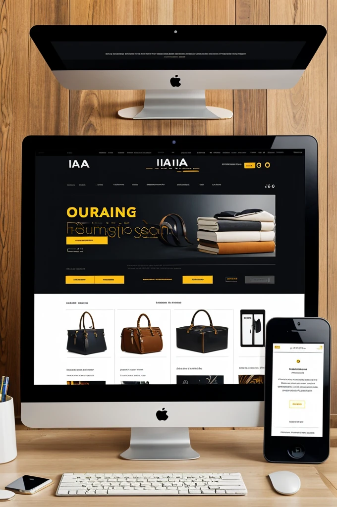 IA BOUTIQUE , FROM CREATING A GREAT ONLINE STORE LOGO