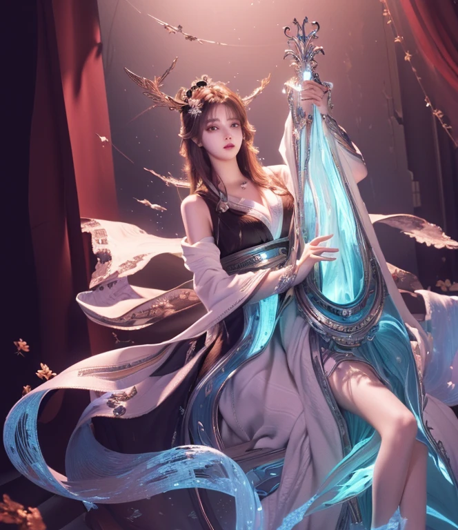 masterpiece, best quality, (extremely detailed CG unity 8k wallpaper), (best quality), (best illustration), (best shadow), absurdres, realistic lighting, (Abyss), beautiful detailed, beautiful girl