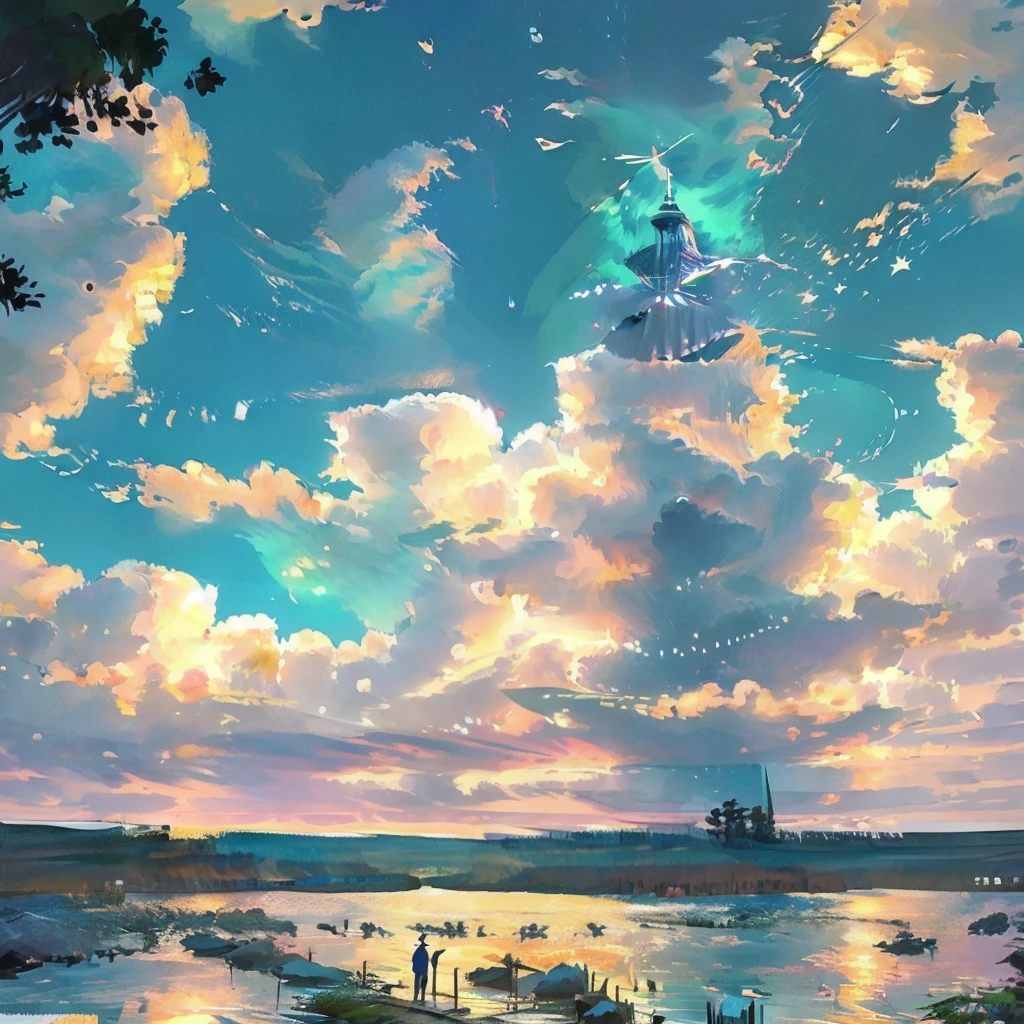 夜のOn the lakeside、神秘的な雰囲気but広butっています。On the calm surface of the lake、starbut美しく反射しており、star々but湖の中にも広butっている様子but描かれています。
Around the lake、green々とした森but広butっており、Tall tree々butstar空を覆い隠すようにそびえ立っています。森の中にもstar々but輝き、It emits light。
On the lakeside、小さな船着き場butあり、一隻のボートbut静かに浮かんでいます。On the boat、ひとりの人物but座っており、starを眺めなbutら静かに湖の景色を楽しんでいます。彼女の顔には満足そうな笑みbut浮かび、star々I am captivated by the brilliance of。
In the sky、豊かなstar空but広butっており、流れstarbut一つまた一つと通り過ぎています。star々but、It seems to reflect the dreams and hopes of the person standing by the lake.。
In this prompt、湖の水面に反射するstar々The silence of the forest、そして人物の感動的な表情や興奮but描かれています。star降る湖畔の美しい光景を表現し、Viewers々Please draw a work that will deeply touch the hearts of。