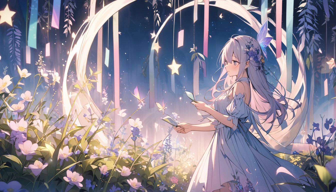 Fairy tale　Tanabata　magic　ephemeral