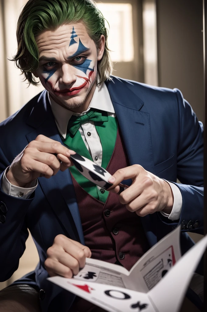 A joker played by charlie hunnam