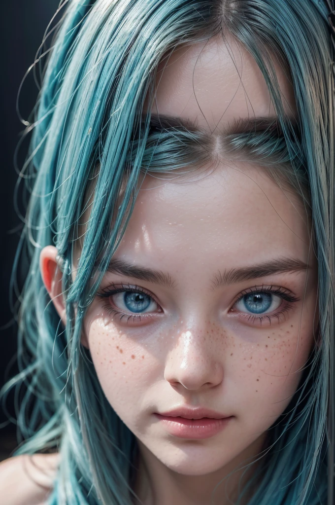 18 year old country girl friends, 1girl, 2girls, blue hair, blue eyes, freckles, posing in front of mirror, cheerful, playful, rural landscape, golden hour lighting, (best quality,4k,8k,highres,masterpiece:1.2),ultra-detailed,(realistic,photorealistic,photo-realistic:1.37),HDR,UHD,studio lighting,extremely detailed faces and eyes,beautiful detailed eyes,beautiful detailed lips,extremely detailed eyes and face,longeyelashes,medium:digital art, vibrant colors, warm tones