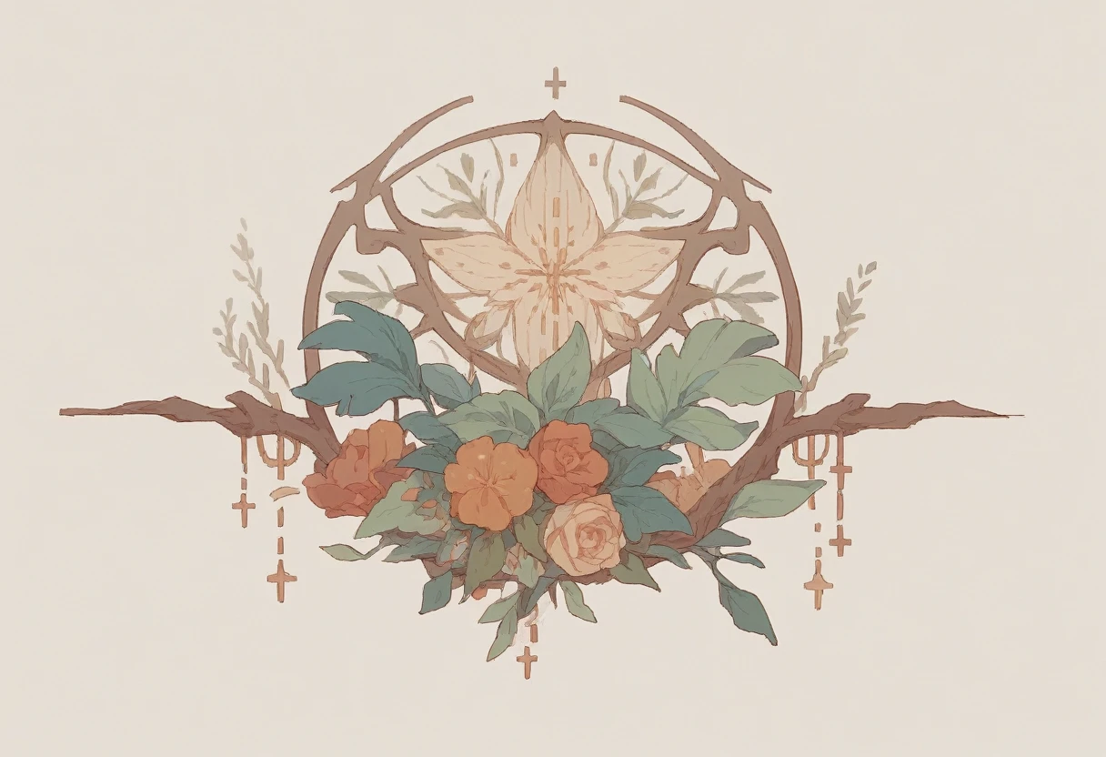 92. **"Harmony"**
    - Serif font with a vintage touch. Plain light brown background.