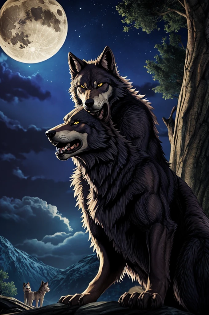 werewolf anime