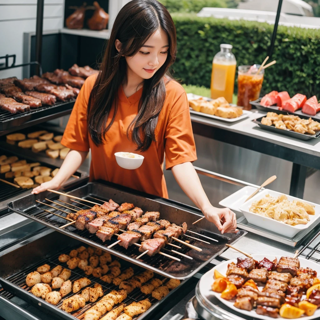 I would wait for the so-called skewer 18 that sells meat skewers ,red spot color