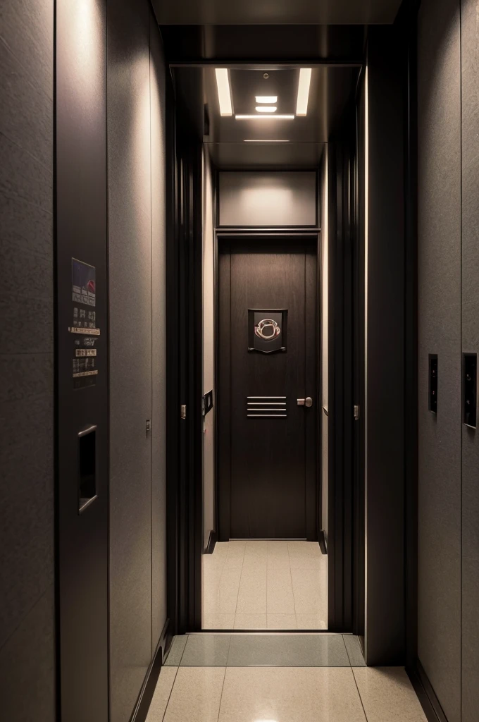 there are many girls standing in a room with a door open, in an elevator, group of people in an elevator, elevator, anime girls, kantai collection style, in the dark elevator, by Kose Kanaoka, va-11 hall-a, in school hallway, 3d anime poster, anime moe artstyle, ecchi anime style