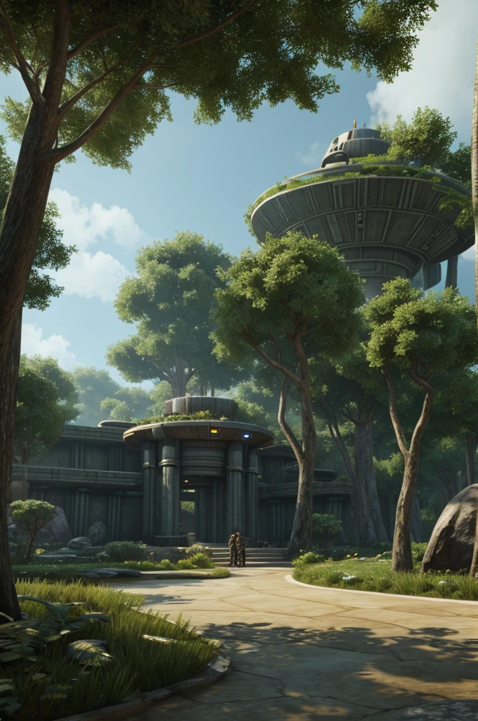 Create a Jedi temple in kashyyyk