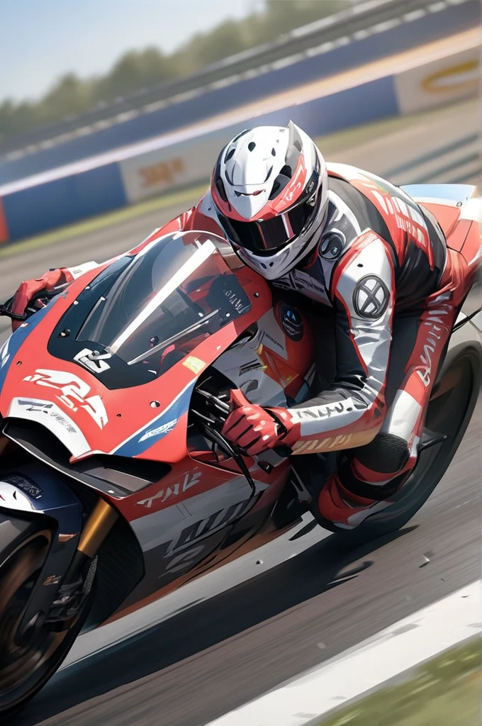 ((Best quality)), ((masterpiece)), (detailed), bike racing