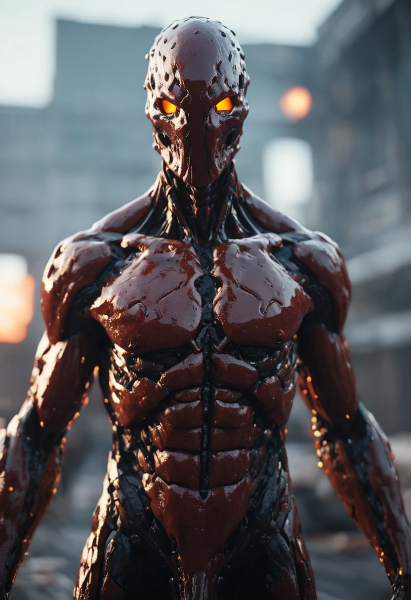 infrnal style,dystopian,Edd Cartier,epic,volumteric,ray tracing,elemental creature,octane render,cinematic,50nm dof,bokeh,realistic,sharp focus,ultra detailed,128k uhd,awardwinning,trending on artstation,
