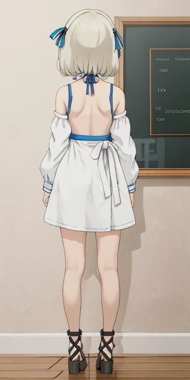 side, back view