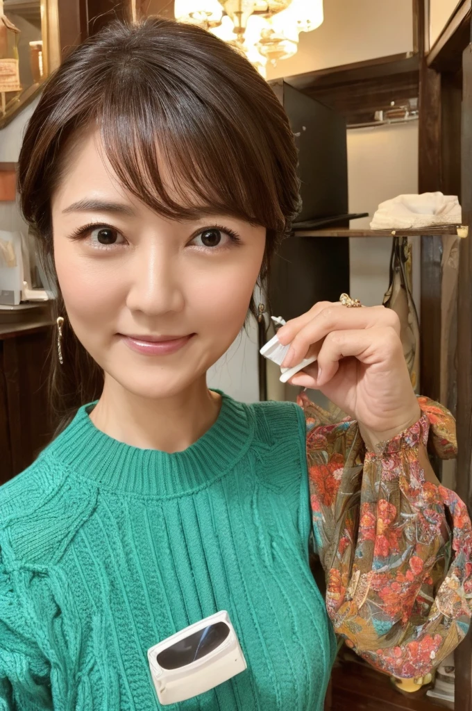 ((Highest quality)), ((masterpiece)), (detailed), Japanese,Mature Woman