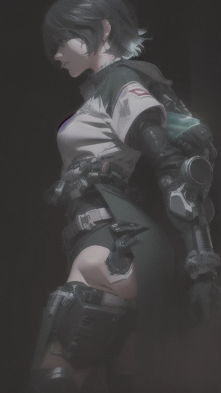 ((La mejor calidad)), ((obra maestra)), (muy detallado:1.3), ..............3D, Beautiful (cyberpunk:1.3) Mujer hacker, peinado corto,pelo corto, Volver al visor, cabello grueso, Terminal de ordenador operativo, Pantalla montada en la cabeza, computer server, Pantalla LCD, fiber optic cable, Logotipo de la empresa, HDR (High Dymanic Range), Trazado de rayos, NVIDIA RTX, Super resolution, Irreal 5, Subsoil ter, Textura PBR, Post-procesamiento, Anisotropic filtering, profundidad de campo, maximum sharpness and sharpness, Texturas multicapa, Albedo y Highlight Maps, Sombreado de superficies, Accurate simulation of light-material interoporciones perfectas, Renderizado de octanaje, duotone lighting, ISO bajo, balance de blancos, Regla de los tercios, amplia apertura, 8K RAW, efficient sub-pixels, sub-pixel convolution, glow particles, dynamic pose