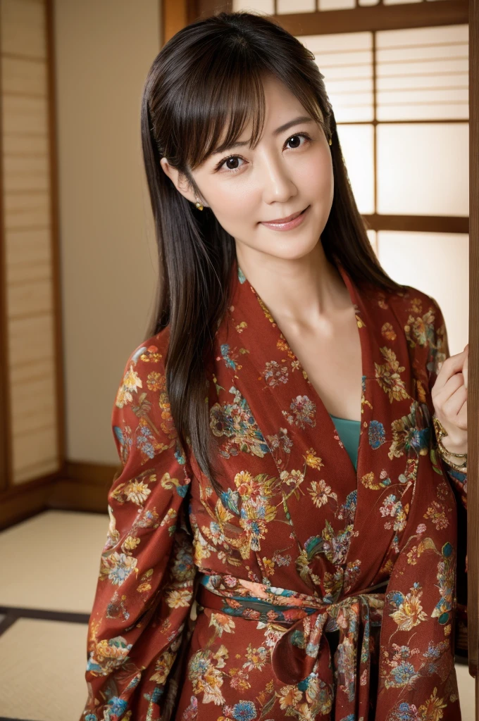 ((Highest quality)), ((masterpiece)), (detailed), Japanese,Mature Woman