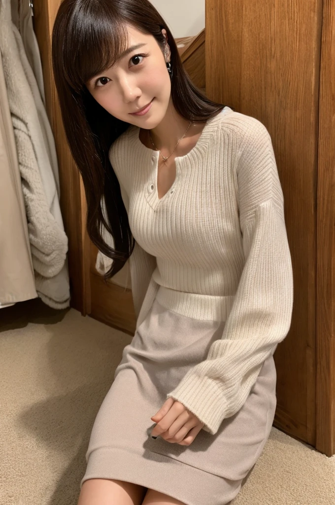 ((Highest quality)), ((masterpiece)), (detailed), Japanese,Mature Woman