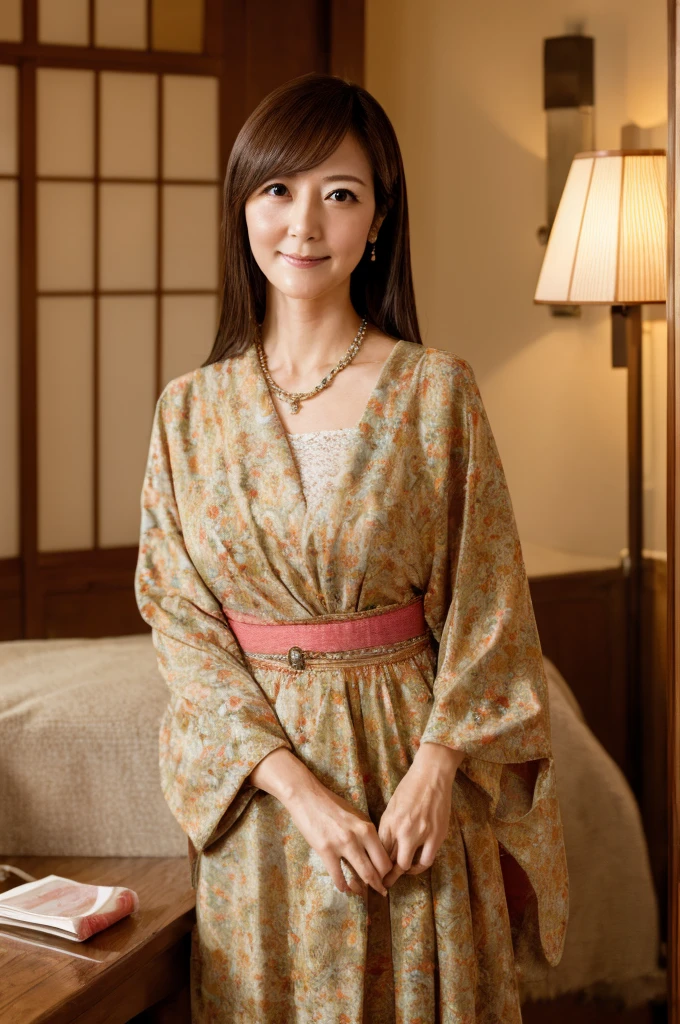 ((Highest quality)), ((masterpiece)), (detailed), Japanese,Mature Woman