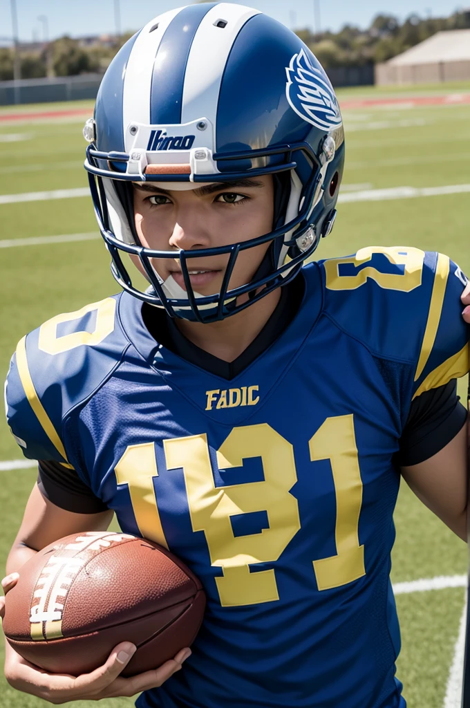 Sidro Elite football shield with falcon