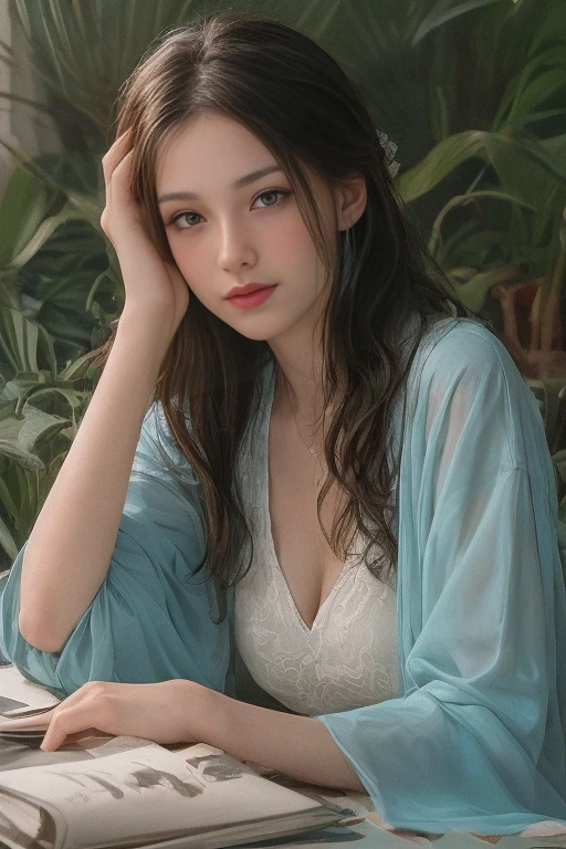 Sensual woman, beautiful and detailed eyes, beautiful and detailed lips, high-definition face, long eyelashes, elegant appearance, gothic dress, soft lighting, dramatic shadows, calm color palette, cinematic composition, photorealistic Stick, (Top quality), 4K, 8K, High resolution, Masterpiece: 1.2), Ultra-definition, (Real, Photorealistic, Photorealistic: 1.37), Lace pants, Sitting, sensual pose, Bold pose, Moist skin, sweaty, bare feet, ecstasy, embarrassed, masochistic, blushing, embarrassed, ecstatic expression, turning back, sticking out buttocks, distorted facial expression, tears flowing, heavily wet.Temple with water、White panties
