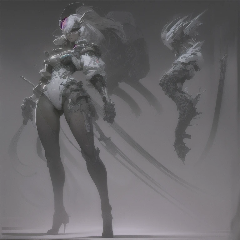 ((The best quality)), ((Masterpiece)), (Very detailed:1.3), ..............3D, beautiful (Cyberpunk:1.3) hacker woman, short hairstyle,short hair, Return to viewer, Thick hair, Operating computer terminal, head mounted display, computer server, LCD screen, fiber optic cable, Company logo, HDR (High Dymanic Range), ray tracing, NVIDIA RTX, super resolution, Unreal 5, Subsoil Scatter, PBR texture, Post-processing, Anisotropic filtering, depth of field, maximum sharpness and sharpness, Multilayer textures, Albedo y Highlight Maps, Surface shading, Accurate simulation of light-material interactions, perfect proportions, octane rendering, duotone lighting, Low ISO, white balance, rule of thirds, wide opening, 8K RAW, efficient sub-pixels, sub-pixel convolution, glow particles, dynamic pose