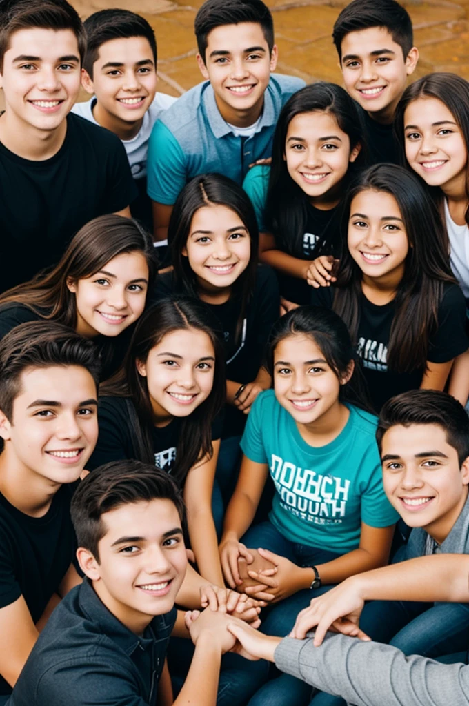 Catholic youth for a new youth ministry group
