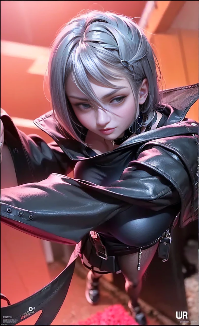 18-year-old female, baby face, RAW photo, bokeh, (realism: 1.4, realistic), high-definition CG unified 8K wallpaper, 1girl, ((slim body: 1)), (medium breasts: 2), return to the viewer, ((direct view from the front)), (HQ skin: 1.4), 8k UHD, DSLR, soft light, high quality, film grain, fujifilm XT3, ((uniform, micro mini skirt, Metal Choker, See-Through Shirt: 1.5)), ((Outdoor, in the Park))), ((Long Hair, Black Pantyhose, Medium: 1.2)), (Full Body Portrait: 1.2), (Viewers: 1.4), (Red High Heels: 1·2), (Full Body: 2)
