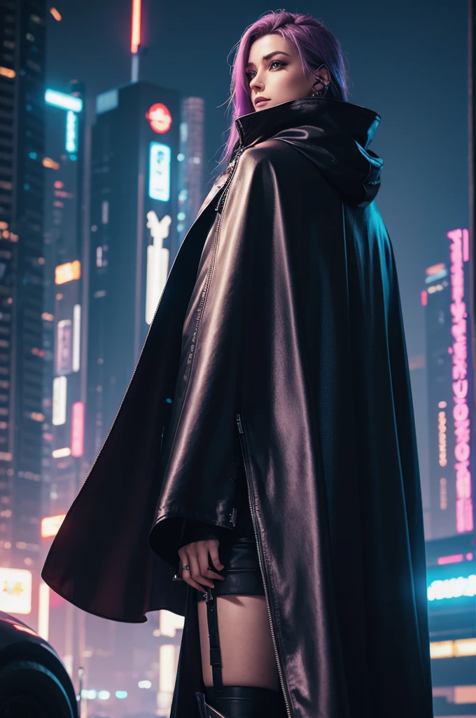 Cyberpunk Unlimited RPG Cape 